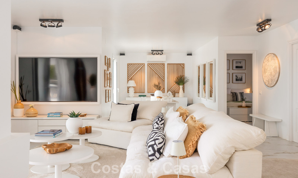Magnifique villa andalouse contemporaine rénovée avec vue panoramique sur la mer à vendre à Sotogrande, Costa del Sol 799861