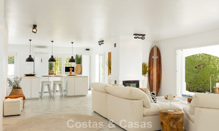Magnifique villa andalouse contemporaine rénovée avec vue panoramique sur la mer à vendre à Sotogrande, Costa del Sol 799864 