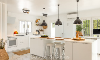 Magnifique villa andalouse contemporaine rénovée avec vue panoramique sur la mer à vendre à Sotogrande, Costa del Sol 799867 