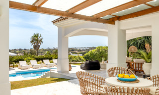 Magnifique villa andalouse contemporaine rénovée avec vue panoramique sur la mer à vendre à Sotogrande, Costa del Sol 799871 