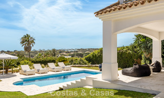 Magnifique villa andalouse contemporaine rénovée avec vue panoramique sur la mer à vendre à Sotogrande, Costa del Sol 799872 