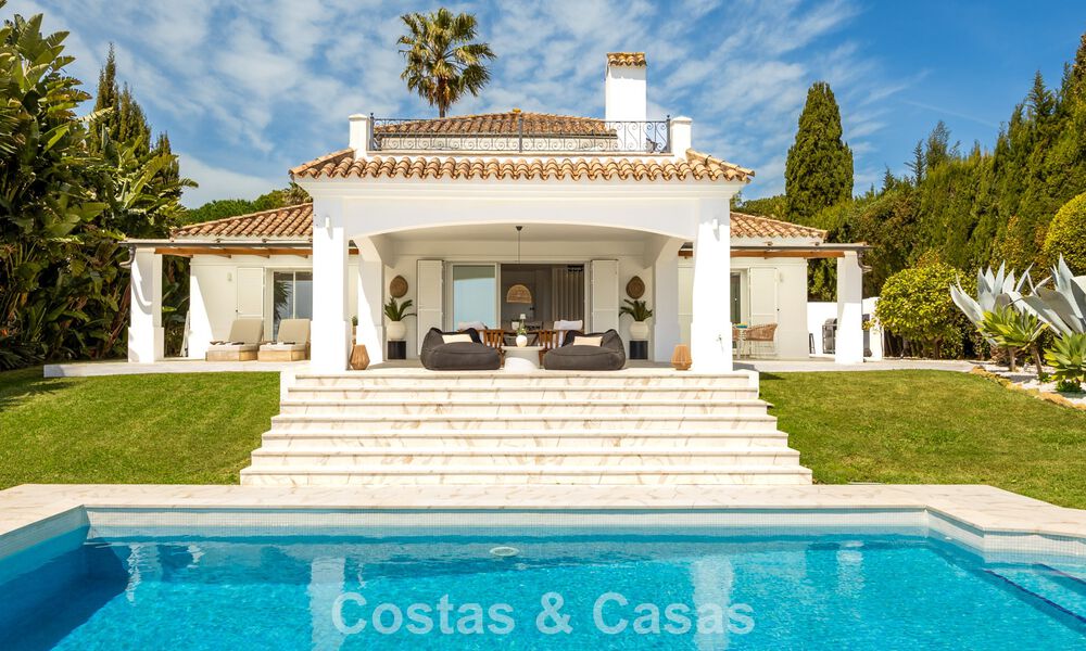 Magnifique villa andalouse contemporaine rénovée avec vue panoramique sur la mer à vendre à Sotogrande, Costa del Sol 799877