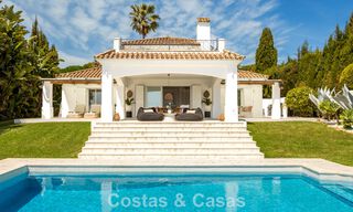 Magnifique villa andalouse contemporaine rénovée avec vue panoramique sur la mer à vendre à Sotogrande, Costa del Sol 799877 