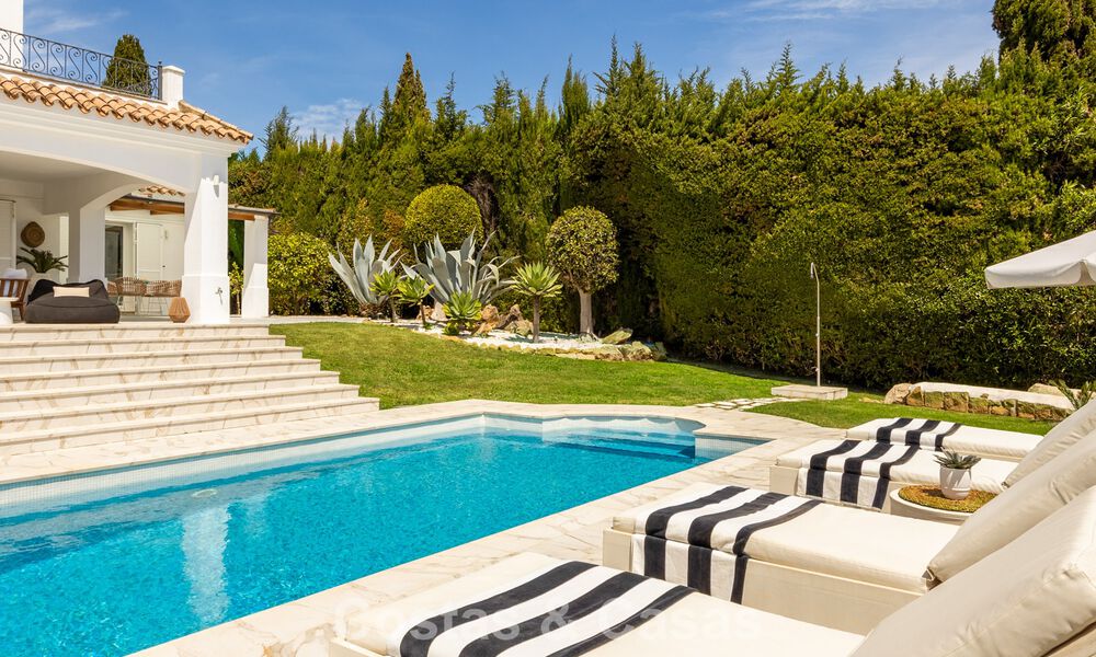 Magnifique villa andalouse contemporaine rénovée avec vue panoramique sur la mer à vendre à Sotogrande, Costa del Sol 799878