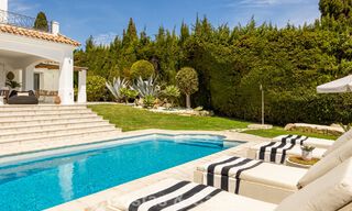 Magnifique villa andalouse contemporaine rénovée avec vue panoramique sur la mer à vendre à Sotogrande, Costa del Sol 799878 