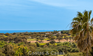 Magnifique villa andalouse contemporaine rénovée avec vue panoramique sur la mer à vendre à Sotogrande, Costa del Sol 799880 