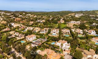 Magnifique villa andalouse contemporaine rénovée avec vue panoramique sur la mer à vendre à Sotogrande, Costa del Sol 799883 