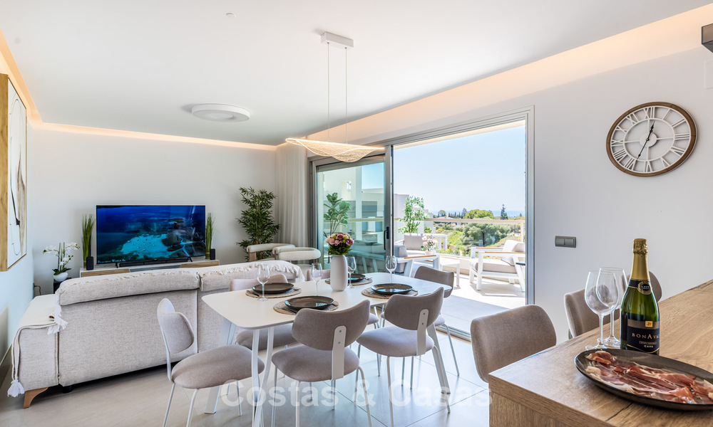Appartement très lumineux avec grande terrasse type lounge à vendre à La Cala Golf, Mijas, Costa del Sol 799957