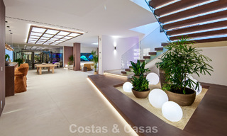 Villa contemporaine de design avec vue panoramique à vendre dans la Vallée du Golf de Nueva Andalucía, Marbella 800086 