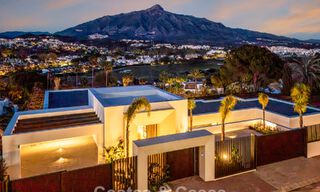 Villa contemporaine de design avec vue panoramique à vendre dans la Vallée du Golf de Nueva Andalucía, Marbella 800087 