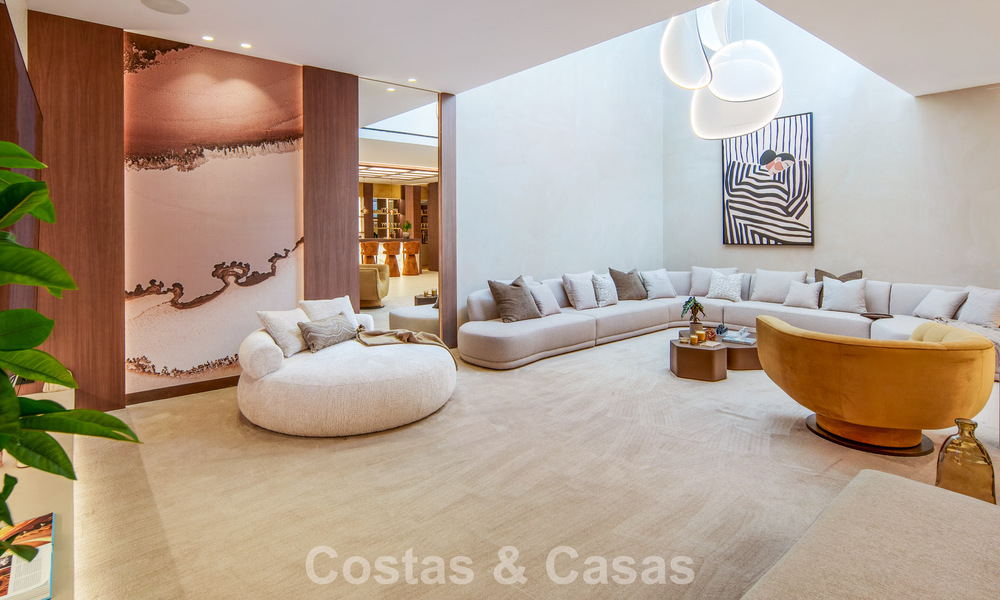 Villa contemporaine de design avec vue panoramique à vendre dans la Vallée du Golf de Nueva Andalucía, Marbella 800091
