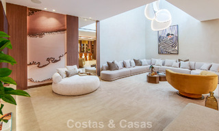 Villa contemporaine de design avec vue panoramique à vendre dans la Vallée du Golf de Nueva Andalucía, Marbella 800091 