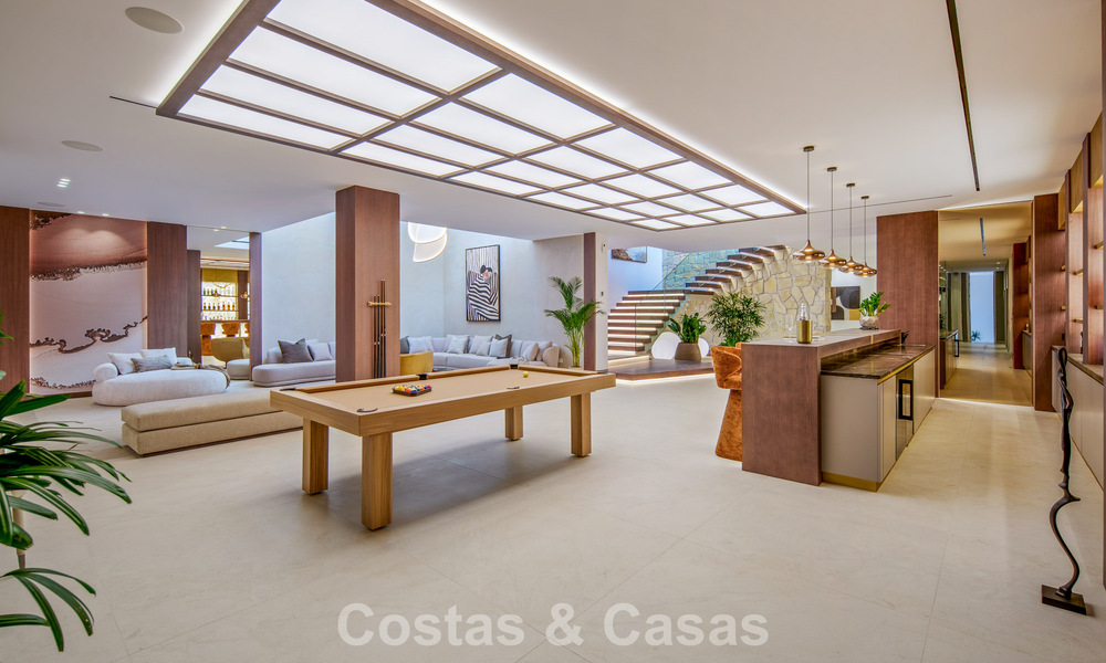 Villa contemporaine de design avec vue panoramique à vendre dans la Vallée du Golf de Nueva Andalucía, Marbella 800092