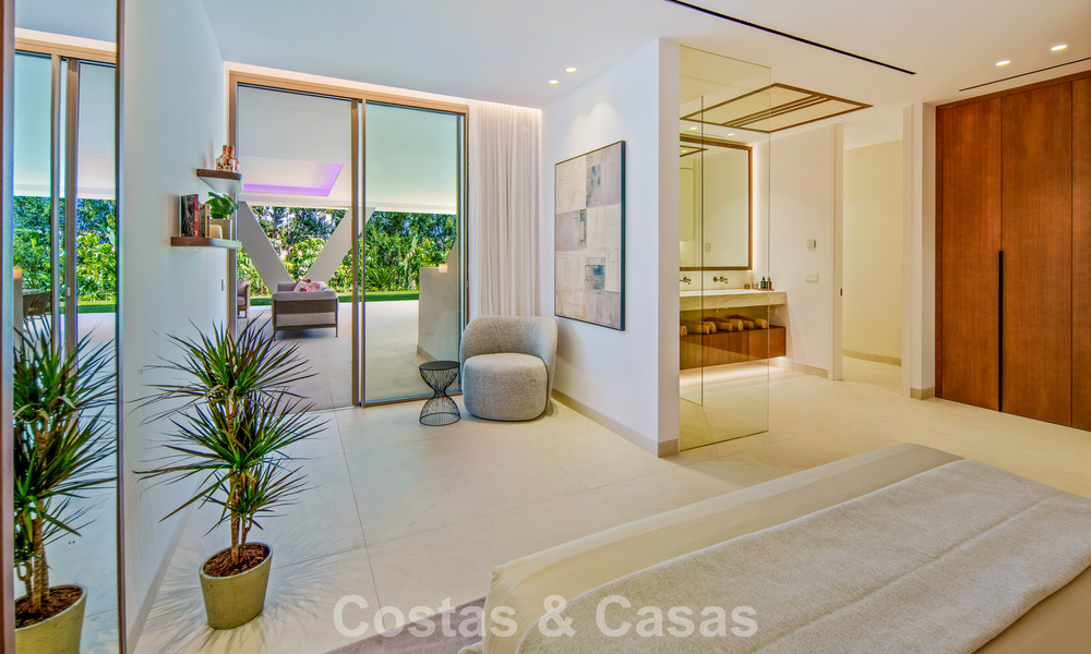 Villa contemporaine de design avec vue panoramique à vendre dans la Vallée du Golf de Nueva Andalucía, Marbella 800112