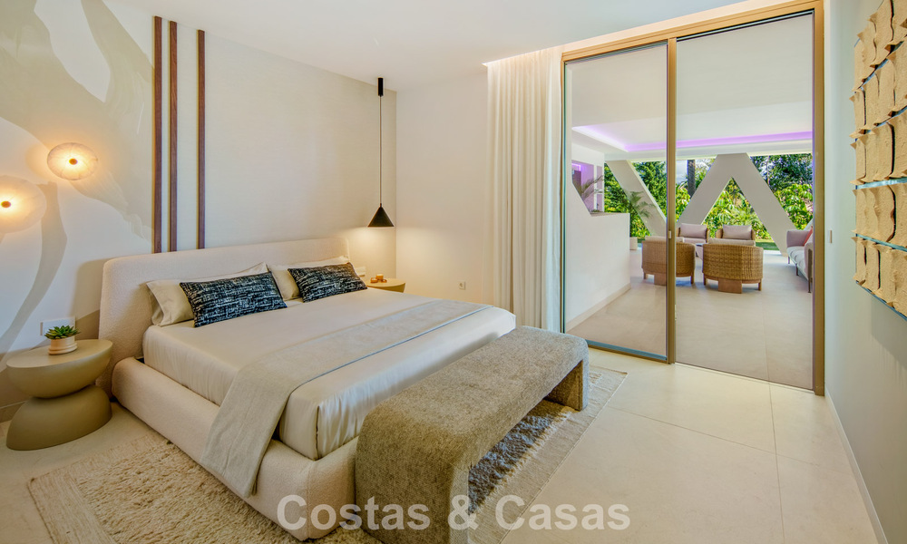 Villa contemporaine de design avec vue panoramique à vendre dans la Vallée du Golf de Nueva Andalucía, Marbella 800114