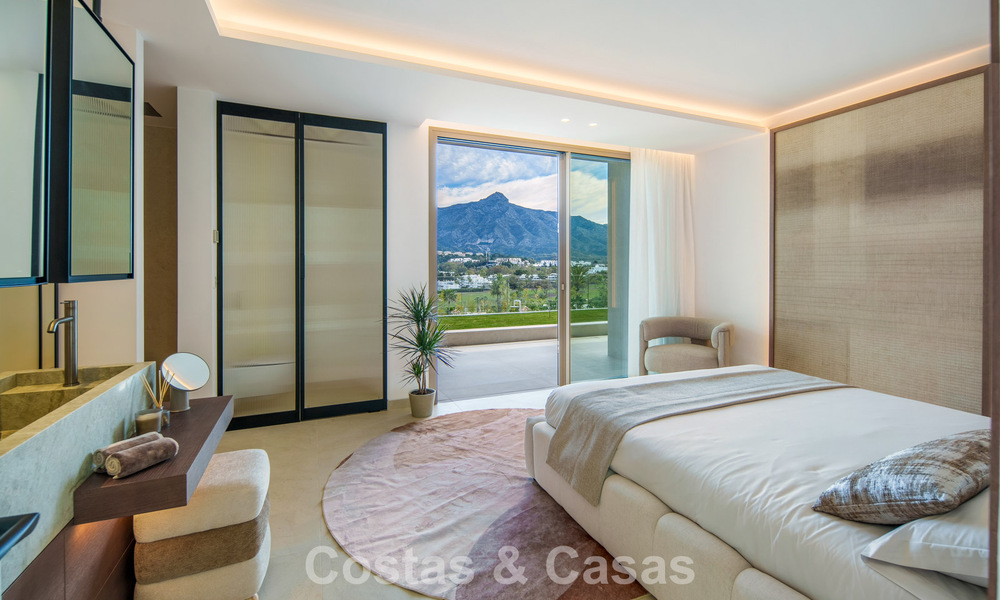 Villa contemporaine de design avec vue panoramique à vendre dans la Vallée du Golf de Nueva Andalucía, Marbella 800151