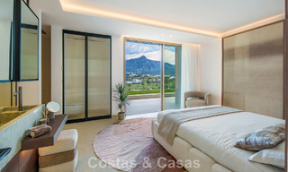 Villa contemporaine de design avec vue panoramique à vendre dans la Vallée du Golf de Nueva Andalucía, Marbella 800151 