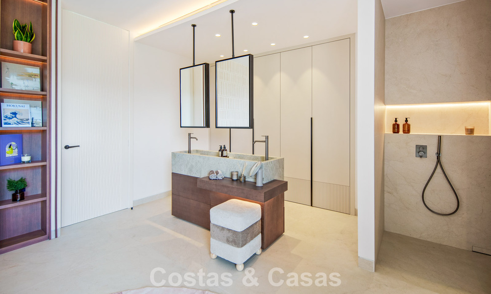Villa contemporaine de design avec vue panoramique à vendre dans la Vallée du Golf de Nueva Andalucía, Marbella 800153