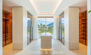 Villa contemporaine de design avec vue panoramique à vendre dans la Vallée du Golf de Nueva Andalucía, Marbella 800159 