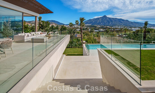 Villa contemporaine de design avec vue panoramique à vendre dans la Vallée du Golf de Nueva Andalucía, Marbella 800169 