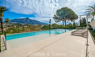 Villa contemporaine de design avec vue panoramique à vendre dans la Vallée du Golf de Nueva Andalucía, Marbella 800171 