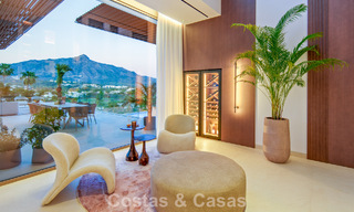 Villa contemporaine de design avec vue panoramique à vendre dans la Vallée du Golf de Nueva Andalucía, Marbella 800185 
