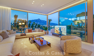 Villa contemporaine de design avec vue panoramique à vendre dans la Vallée du Golf de Nueva Andalucía, Marbella 800186 