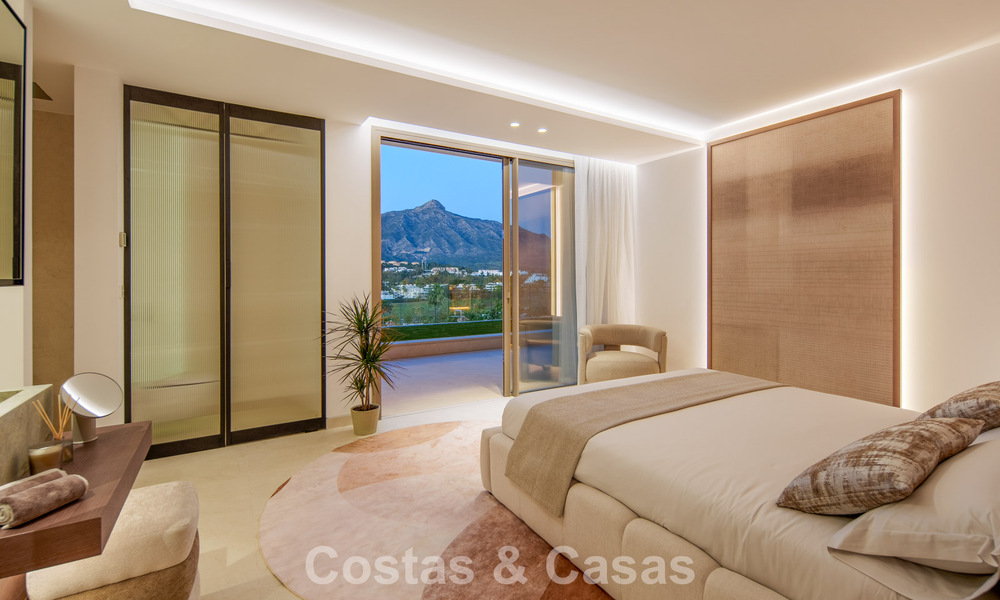 Villa contemporaine de design avec vue panoramique à vendre dans la Vallée du Golf de Nueva Andalucía, Marbella 800187