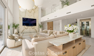 Élégante villa de luxe au style moderne avec vues panoramique à vendre dans les Collines a l'est de Marbella 800284 
