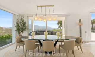 Élégante villa de luxe au style moderne avec vues panoramique à vendre dans les Collines a l'est de Marbella 800287 