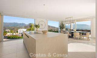 Élégante villa de luxe au style moderne avec vues panoramique à vendre dans les Collines a l'est de Marbella 800305 