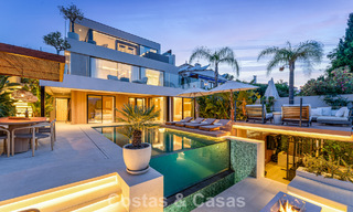 Villa moderne de luxe rénovée avec vue imprenable à vendre à Nueva Andalucía, Marbella 800343 