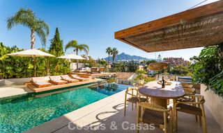 Villa moderne de luxe rénovée avec vue imprenable à vendre à Nueva Andalucía, Marbella 800344 