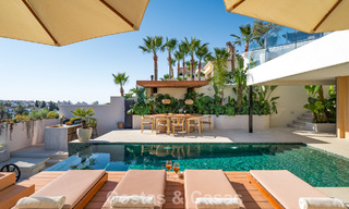 Villa moderne de luxe rénovée avec vue imprenable à vendre à Nueva Andalucía, Marbella 800346 