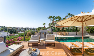 Villa moderne de luxe rénovée avec vue imprenable à vendre à Nueva Andalucía, Marbella 800347 