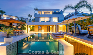 Villa moderne de luxe rénovée avec vue imprenable à vendre à Nueva Andalucía, Marbella 800348 