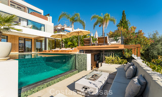 Villa moderne de luxe rénovée avec vue imprenable à vendre à Nueva Andalucía, Marbella 800351 