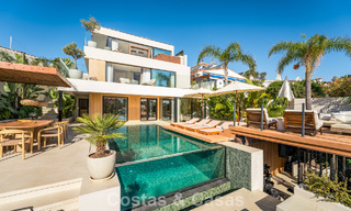Villa moderne de luxe rénovée avec vue imprenable à vendre à Nueva Andalucía, Marbella 800353 