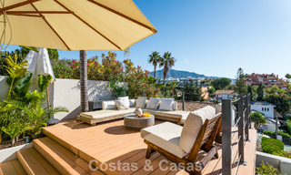 Villa moderne de luxe rénovée avec vue imprenable à vendre à Nueva Andalucía, Marbella 800355 