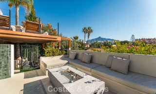 Villa moderne de luxe rénovée avec vue imprenable à vendre à Nueva Andalucía, Marbella 800357 