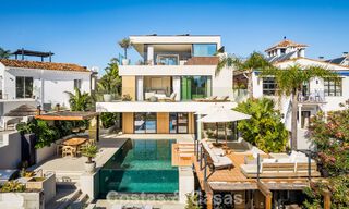 Villa moderne de luxe rénovée avec vue imprenable à vendre à Nueva Andalucía, Marbella 800364 