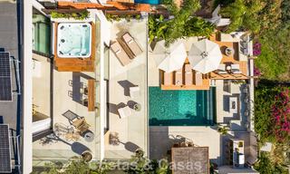 Villa moderne de luxe rénovée avec vue imprenable à vendre à Nueva Andalucía, Marbella 800366 