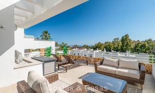 Luxueuse maison mitoyenne à vendre près de Puente Romano, Golden Mile de Marbella 800386 