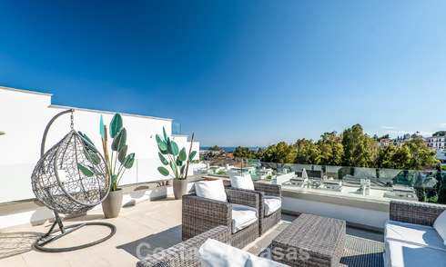 Luxueuse maison mitoyenne à vendre près de Puente Romano, Golden Mile de Marbella 800388