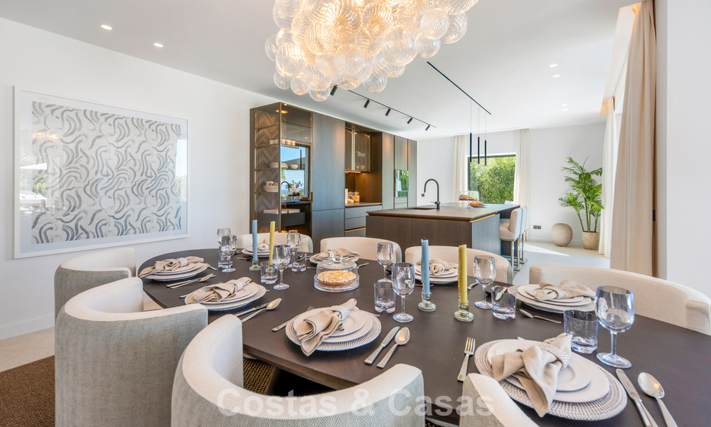 Villa de luxe méditerranéenne moderne à vendre dans une résidence sécurisée à Marbella - Benahavís 800397