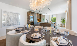 Villa de luxe méditerranéenne moderne à vendre dans une résidence sécurisée à Marbella - Benahavís 800397 