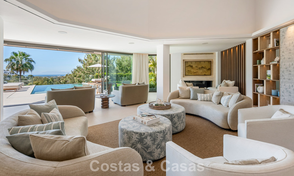 Villa de luxe méditerranéenne moderne à vendre dans une résidence sécurisée à Marbella - Benahavís 800417