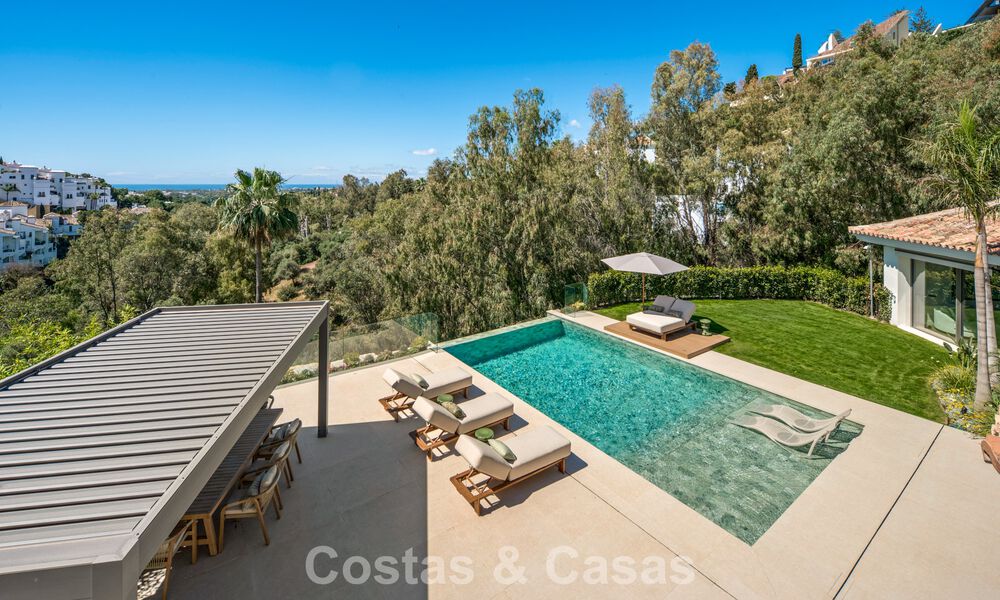 Villa de luxe méditerranéenne moderne à vendre dans une résidence sécurisée à Marbella - Benahavís 800452