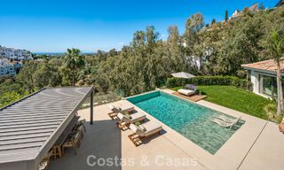 Villa de luxe méditerranéenne moderne à vendre dans une résidence sécurisée à Marbella - Benahavís 800452 