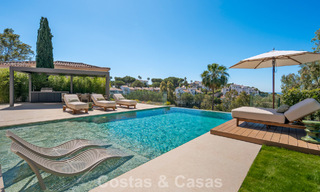 Villa de luxe méditerranéenne moderne à vendre dans une résidence sécurisée à Marbella - Benahavís 800455 
